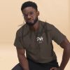 mens-classic-tee-dark-chocolate-front-2-645e08eca3952.jpg DNA4x4 Printed T Shirt – White Logo