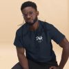 mens-classic-tee-navy-front-2-645e08eca25fc.jpg DNA4x4 Printed T Shirt – White Logo