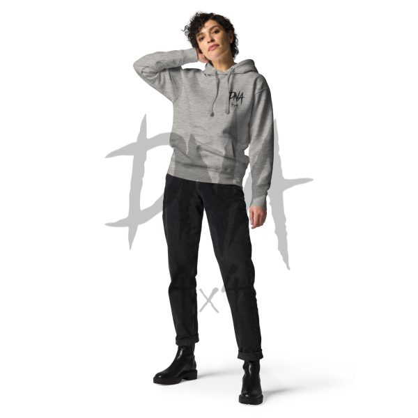 unisex-premium-hoodie-carbon-grey-front-645e0989ca411.jpg DNA4x4 Unisex Hoodie - Black Logo