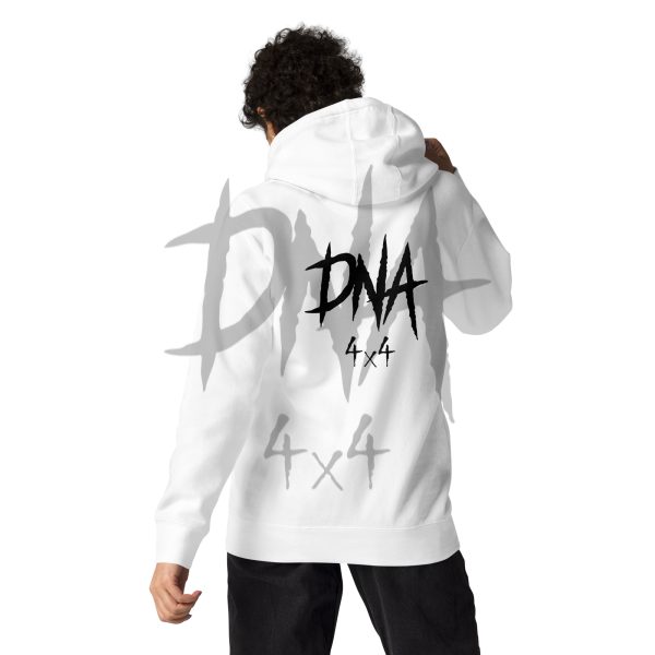 unisex-premium-hoodie-white-back-645e0989cca4d.jpg DNA4x4 Unisex Hoodie - Black Logo