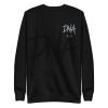 unisex-premium-sweatshirt-black-front-645e10189ccb0.jpg DNA4x4 Embroidered Premium Sweatshirt
