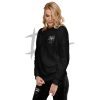 unisex-premium-sweatshirt-black-left-front-645e10190ee38.jpg DNA4x4 Embroidered Premium Sweatshirt