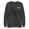 unisex-premium-sweatshirt-charcoal-heather-front-645e10190f516.jpg DNA4x4 Embroidered Premium Sweatshirt