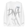 unisex-premium-sweatshirt-white-front-645e10190f940.jpg DNA4x4 Embroidered Premium Sweatshirt