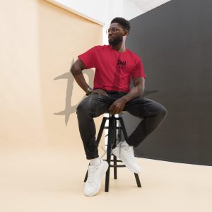 mens-classic-tee-cardinal-front-645e07c0dcaba.jpg DNA4x4 Printed T Shirt - Black Logo