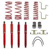 803180_4 Pedders 2 Inch Suspension Lift Kit. With Long Travel Foam Cell shocks. NON-ABS fitted models. Toyota Landcruiser 80 series