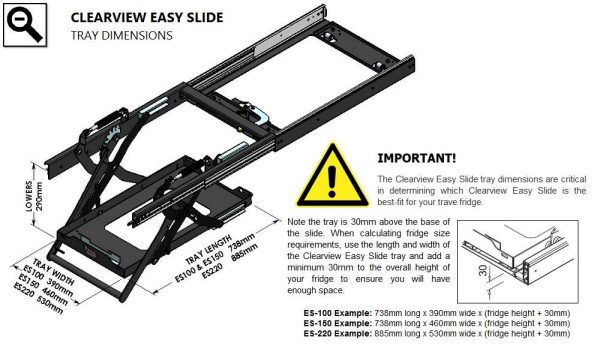 CLEARVIEW EASY SLIDE ES100PLUS
