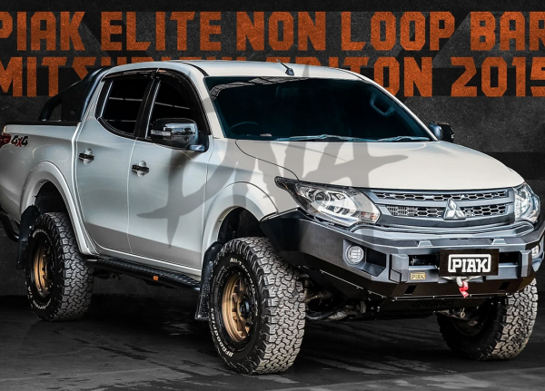 PIAK Elite Front Bumper Non Loop Winch Bar Mitsubishi L200 Series 5