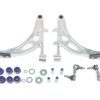 ALOY0020K-2 SUBARU IMPREZA 2000-2008 | IMPREZA WRX GD SEDAN - Alloy Lower Control Arm Assembly - Includes Anti Lift Bushes in Rear Alloy Bracket