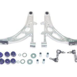 ALOY0020K-2 SUBARU IMPREZA 2005-2007 | IMPREZA WRX STI GD MY06, MY07 SEDAN - Alloy Lower Control Arm Assembly - Includes Anti Lift Bushes in Rear Alloy Bracket