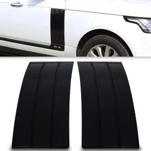 Predator 4x4 Gloss Black Side Vents To Fit Range Rover Vogue L405 13-17