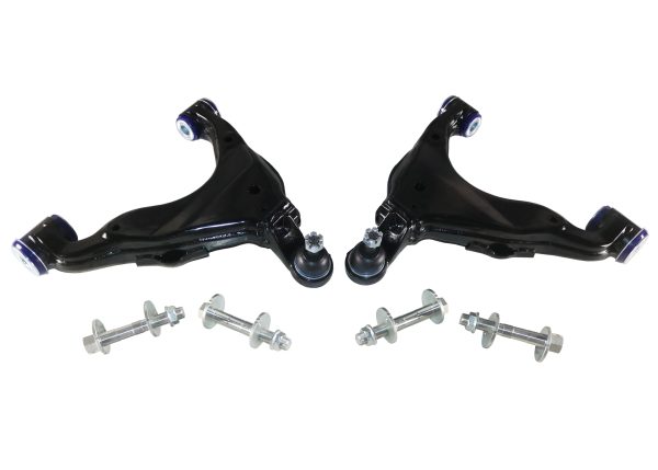 TOYOTA LAND CRUISER PRADO 2009-ON | LAND CRUISER PRADO 150 SERIES - Control Arm Lower Complete Assembly Kit Standard - Camber Adjustable