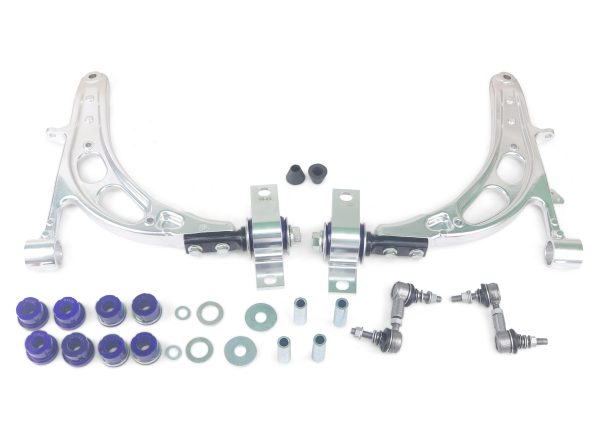 SUBARU IMPREZA 2000-2008 | IMPREZA WRX GD SEDAN - Alloy Lower Control Arm Assembly - Includes Anti Lift Bushes in Rear Alloy Bracket