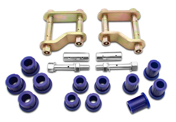NISSAN NAVARA 2005-2015 | NAVARA D40 2WD - Greasable Shackle and Bush Kit