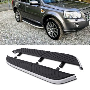 LRSS055-ebay-copy-1.jpg Predator4x4 Black & Silver Side Steps To Fit Land Rover Freelander 2 L359 07-15