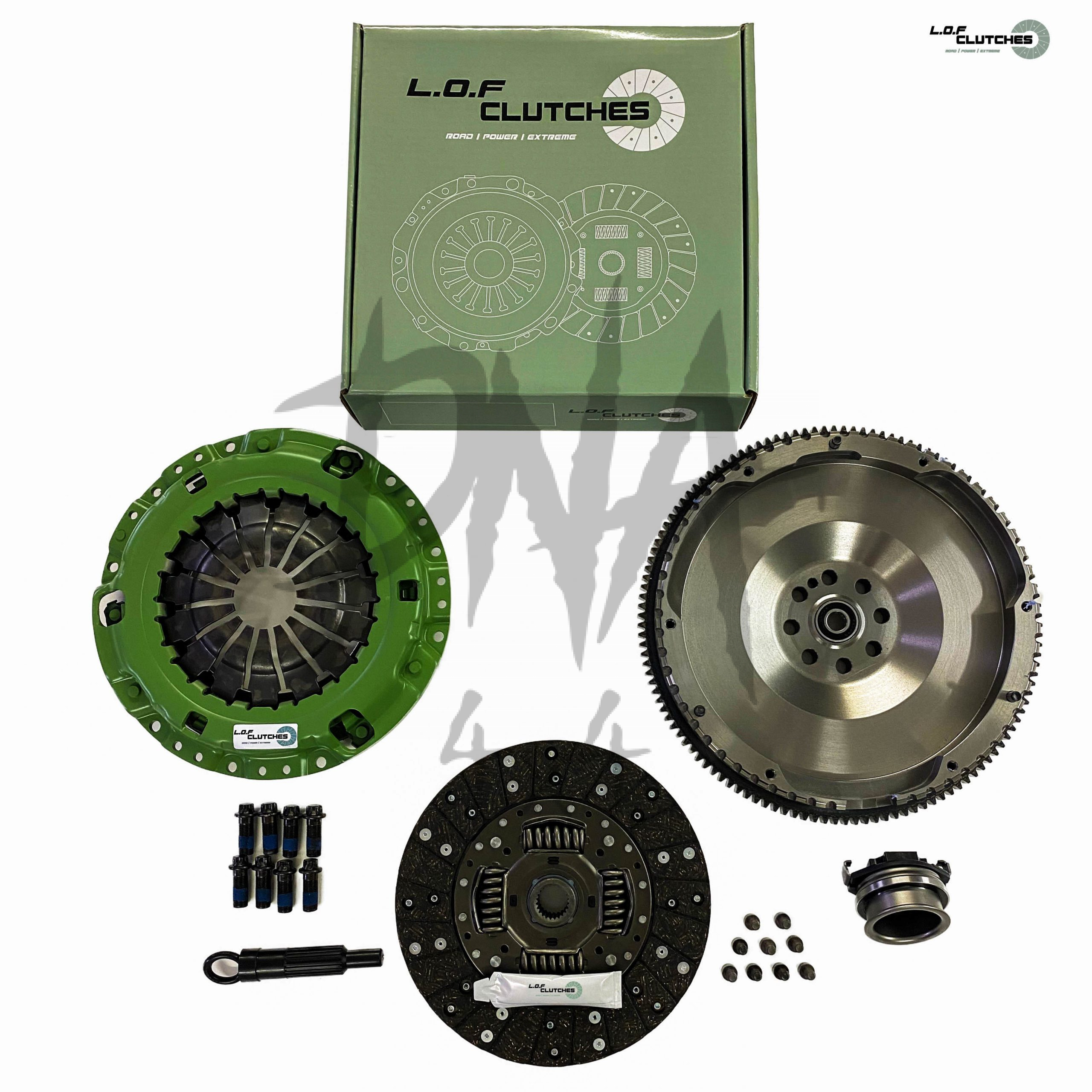 POWERspec Ford Ranger 2.5 TDCi / 3.0 TDCi (06’-12) ER61/ER69 Solid Mass Flywheel clutch kit