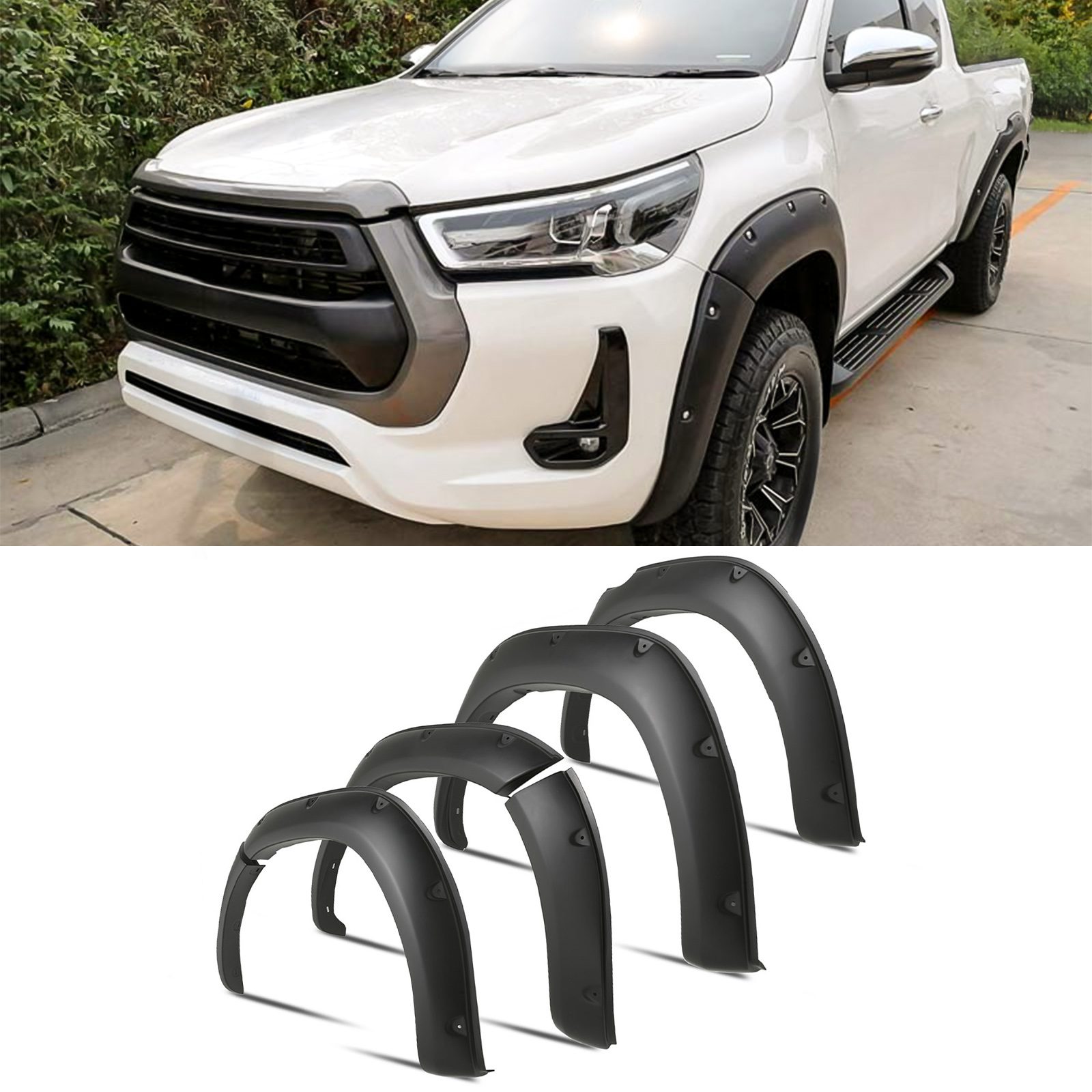 Toyota Hilux Matte Black