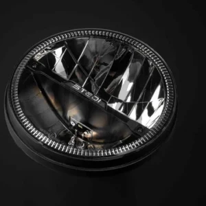 Stedi Homage 7" LED Headlight - Black (3000K - Yellow Light)