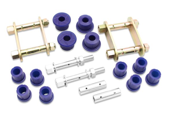 ISUZU D-MAX 2002-2012 | D-MAX TFS 4WD - Greasable Shackle and Bush Kit
