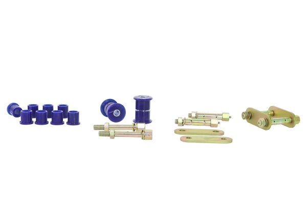 ISUZU D-MAX 2002-2012 | D-MAX TFS 4WD - Greasable Shackle and Bush Kit