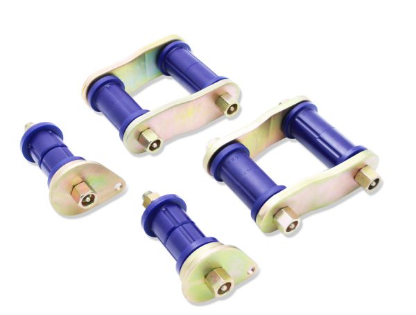 KIT193SK_1 TOYOTA LAND CRUISER 2007-ON | LAND CRUISER 79 SERIES - Greasable Shackle and Bushing Kit