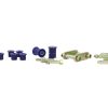 NISSAN NAVARA 2015-ON | NAVARA D23, NP300 SINGLE & KING CAB 4WD (LEAF REAR) - Greasable Shackle and Bushing Kit