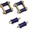 NISSAN NAVARA 2015-ON | NAVARA D23, NP300 SINGLE & KING CAB 4WD (LEAF REAR) - Greasable Shackle and Bushing Kit