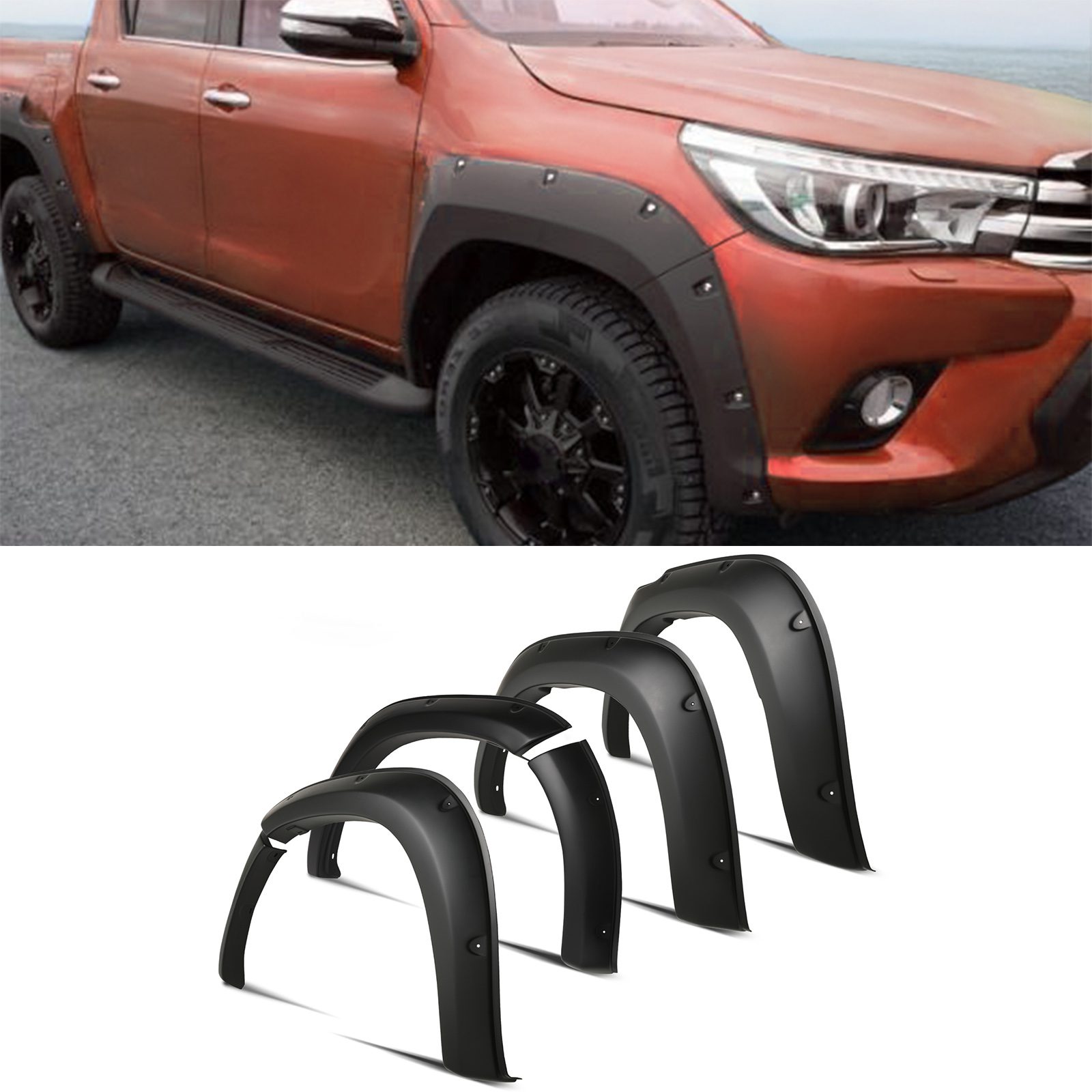 Toyota Hilux Matte Black