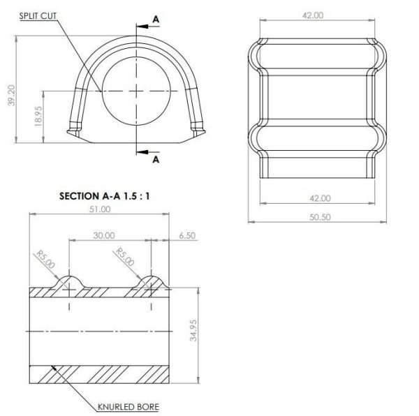 TOYOTA LAND CRUISER 2021-ON | LAND CRUISER 300 SERIES - Sway Bar Mount Bush Kit