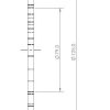 NISSAN NAVARA NP300 2015-ON | NAVARA D23, NP300 SINGLE & KING CAB 4WD (LEAF REAR) - Strut Top Spacer Kit