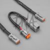 STEDI Dual Connector Plug and Play Smart Wiring Harness - High Beam Activated