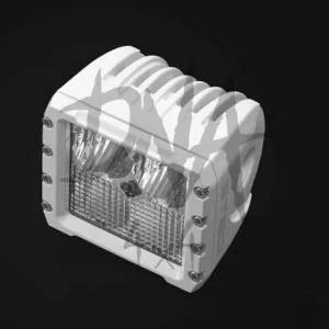 Stedi Marine White C4 LED Cube Light (Red/White Dual Lens)