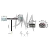STEDI Mitsubishi Triton/L200 Headlight Piggyback Adapter - MQ (15-18)