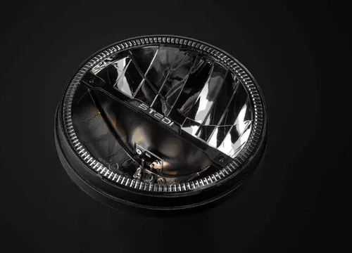 Stedi Homage 7" LED Headlight - Black (3000K - Yellow Light)