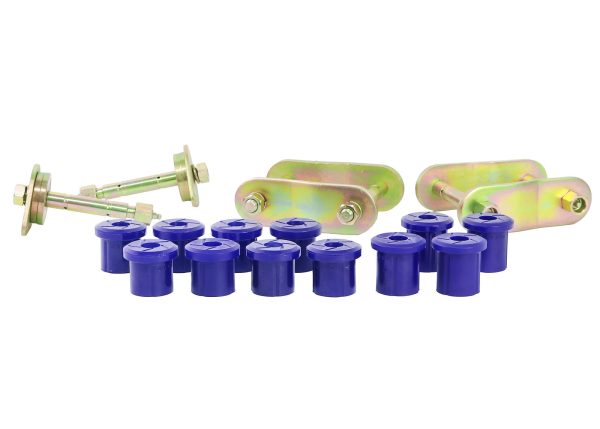 KIT193SK_2 TOYOTA LAND CRUISER 2007-ON | LAND CRUISER 76, 78 SERIES - Greasable Shackle and Bushing Kit