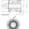 SPF5495K_3 TOYOTA LAND CRUISER 2021-ON | LAND CRUISER 300 SERIES - Control Arm Upper Inner Bush Kit