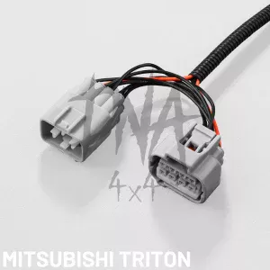 STEDI Mitsubishi Triton/L200 Headlight Piggyback Adapter - MQ (15-18)