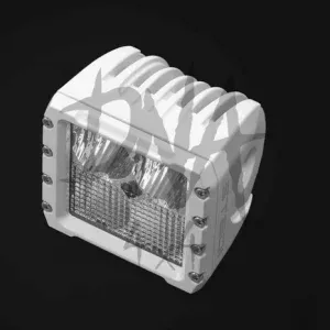 Stedi Marine White C4 LED Cube Light (Red/White Dual Lens)