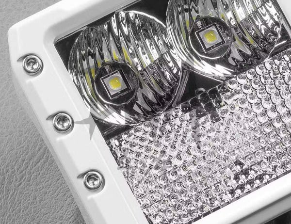 Stedi Marine White C4 LED Cube Light (Red/White Dual Lens)