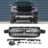 Ford Ranger T9 Wildtrak 2023+ Matte Black Grille With Yellow LED Lights