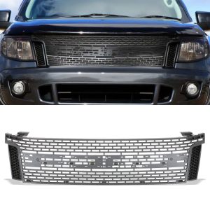 Ford Ranger T6 11-15 Matte Black Grille