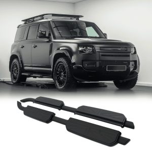 Predator 4x4 Union Jack Side Step Bars To Fit Land Rover Defender 110 L663 2020+
