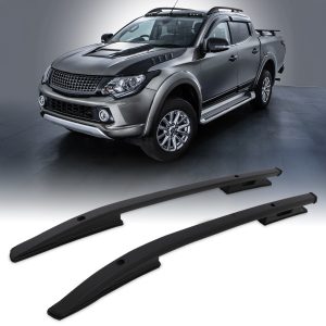 MID-SIDE-L200-02-JPG-SQUARE-BLACK-ROOF-RAILS-GRADIENT-copy.jpg Mitsubishi L200 Series 5 15-19 Black Roof Rails