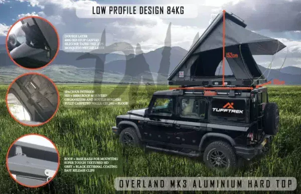 TUFFTREK Overland MK3 Roof tent