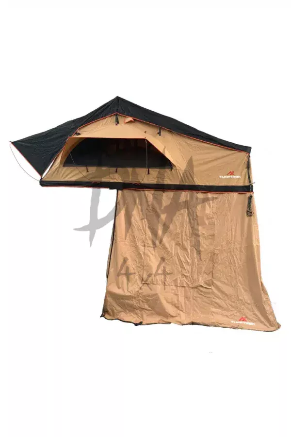 TUFF-TREK ® PRO-Ruggedised 1.6m Soft Top Tent + Optional annex Room