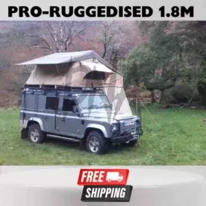 TUFF-TREK ® PRO-Ruggedised 1.8m XL Soft Top Tent + Optional Annex Room