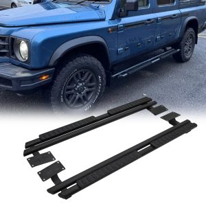 SMSS003-01-5050.jpg Ineos Grenadier MK1 2023+ Black Tubular Rock Slider Style Side Steps