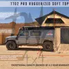 TUFF-TREK ® PRO-Ruggedised 1.4m Soft Top Tent + Optional annex Room