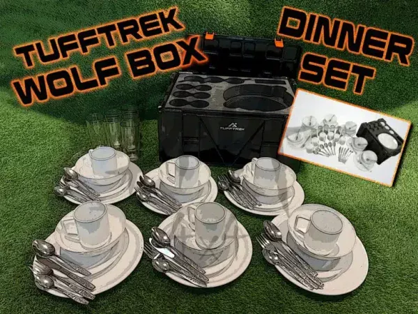 Wolf Box Dinner Set