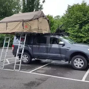 TUFF-TREK ® PRO Ruggedised XXL 2.2m Soft Top Tent + Lower Annex